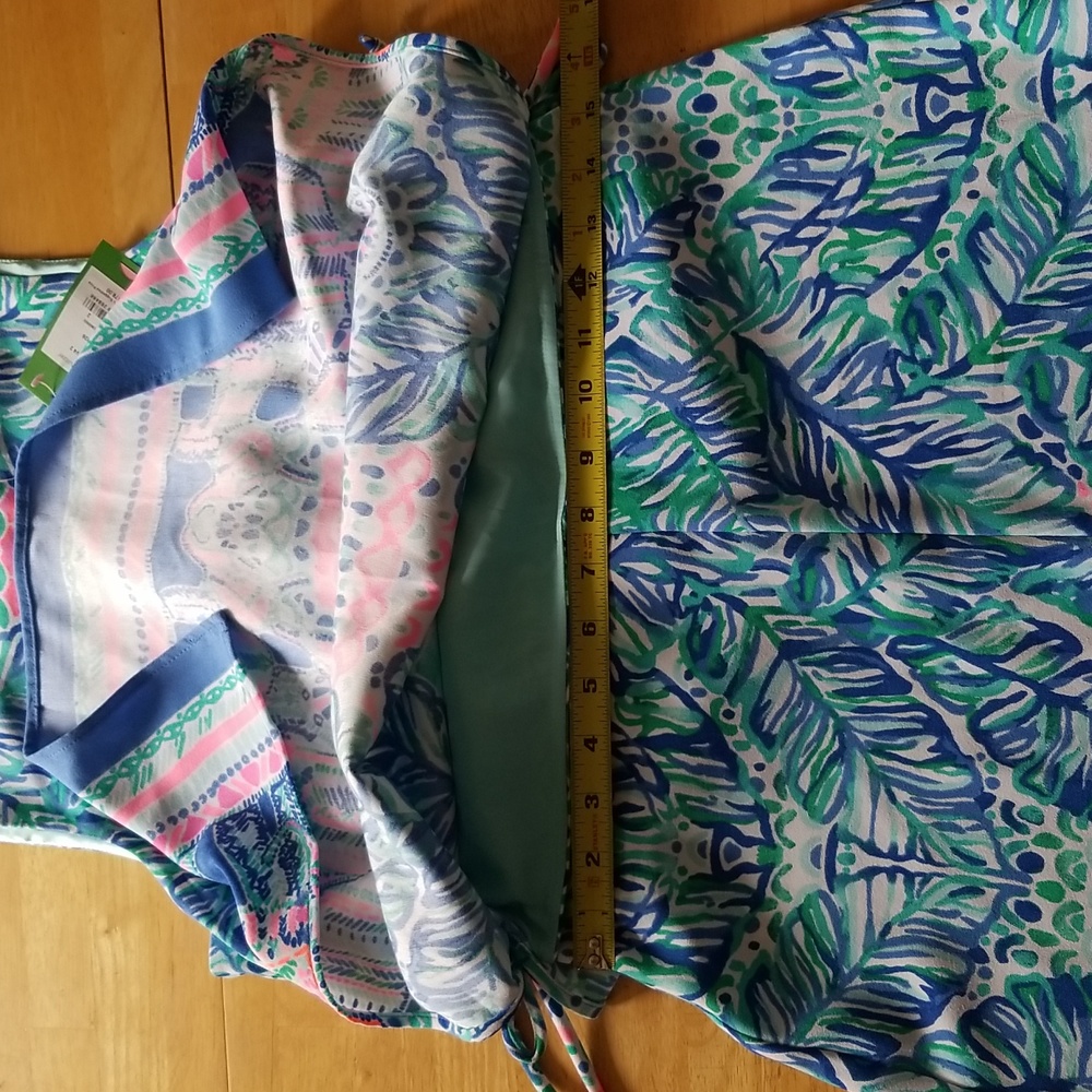 Lilly Pulitzer Donna Romper Feel The Beat Engineered, Size 2 $178 - Picture 12 of 16